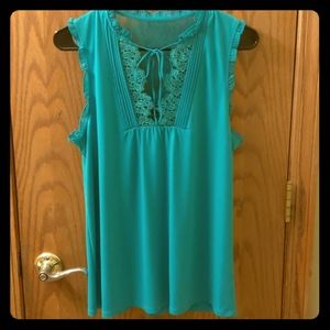 Express lacey blouse